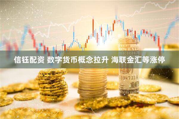 信钰配资 数字货币概念拉升 海联金汇等涨停